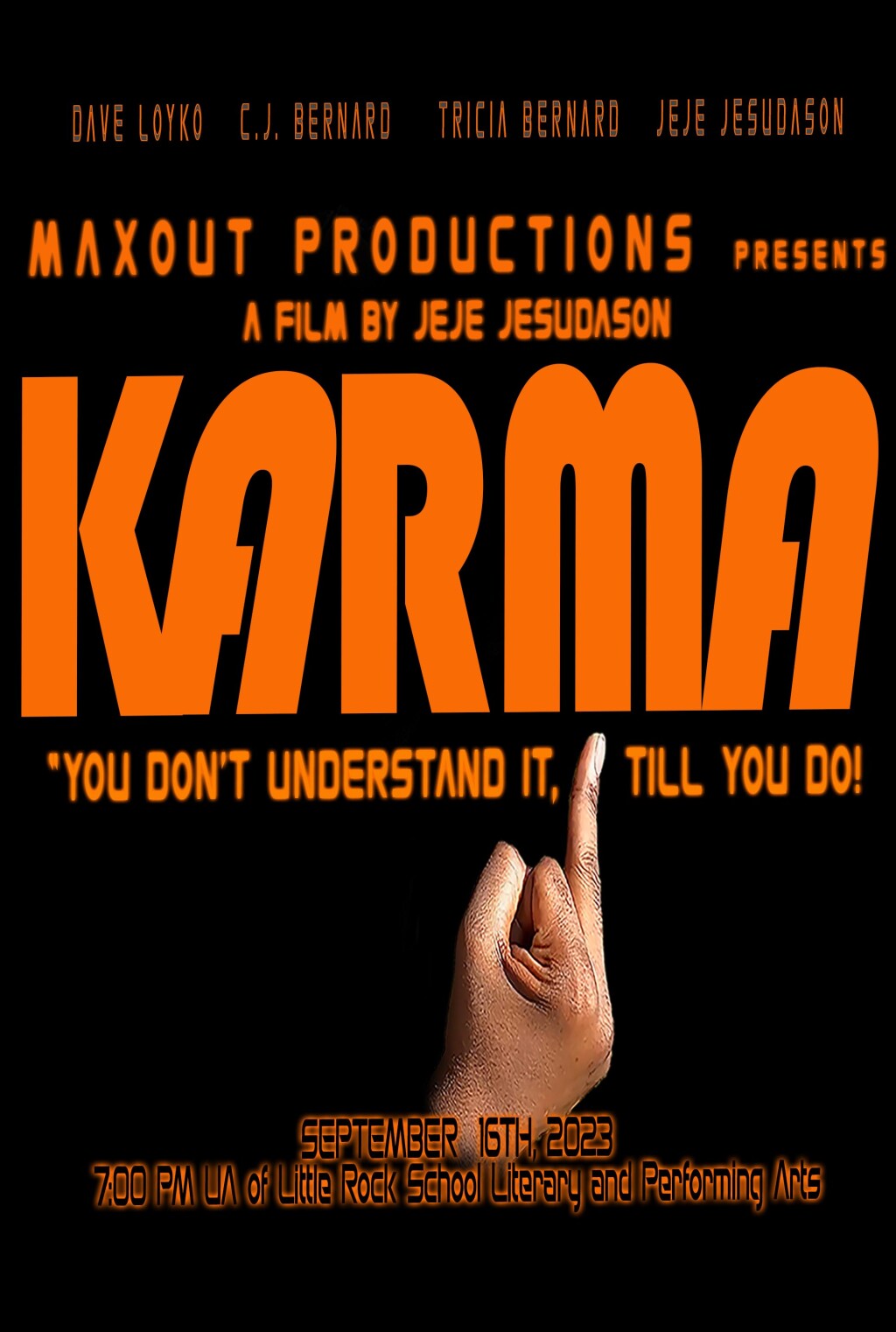 Filmposter for KARMA